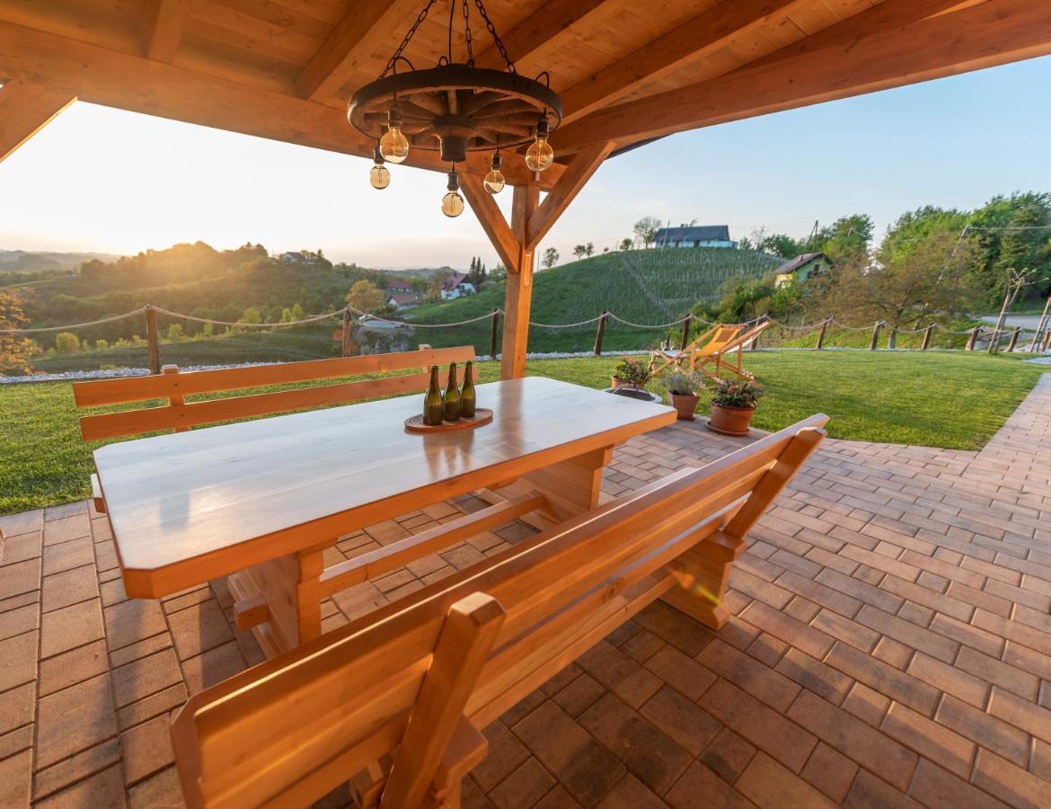 Hill Cottage Haloze Gruskovec Bagian luar foto